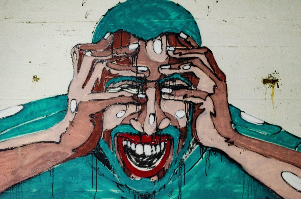 Illustrazione di un uomo che soffre
